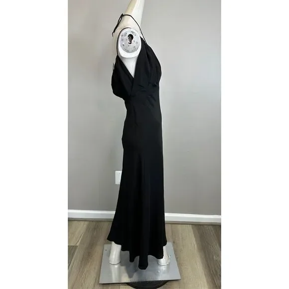 NWT TOTEME Gathered Halterneck Maxi Dress Size 36(U4) $900 - Picture 8 of 11